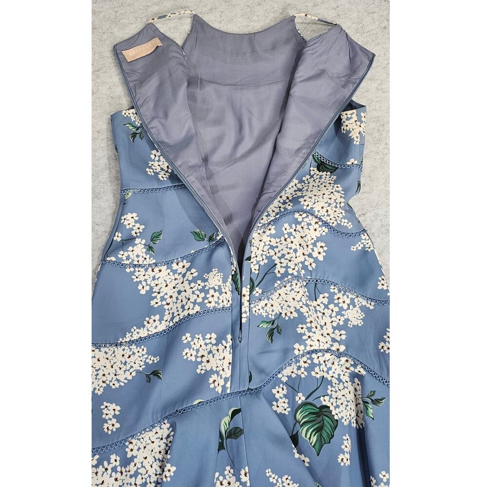 Keepsake Dress Wild Thoughts, Ruffled Curved Hem, Lined, Floral, Sexy, New Sz L - Picture 11 of 13